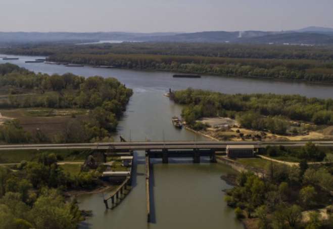 Ušće Tamiša u Dunav u Pančevu