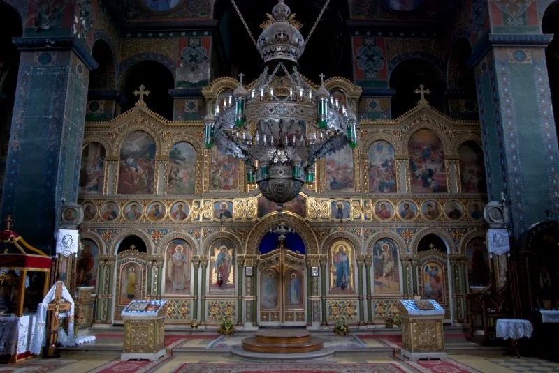 ikonostas u hramu preobrazenja