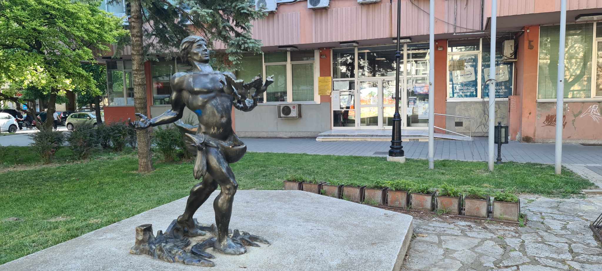 statua sejac pancevo jun 2023