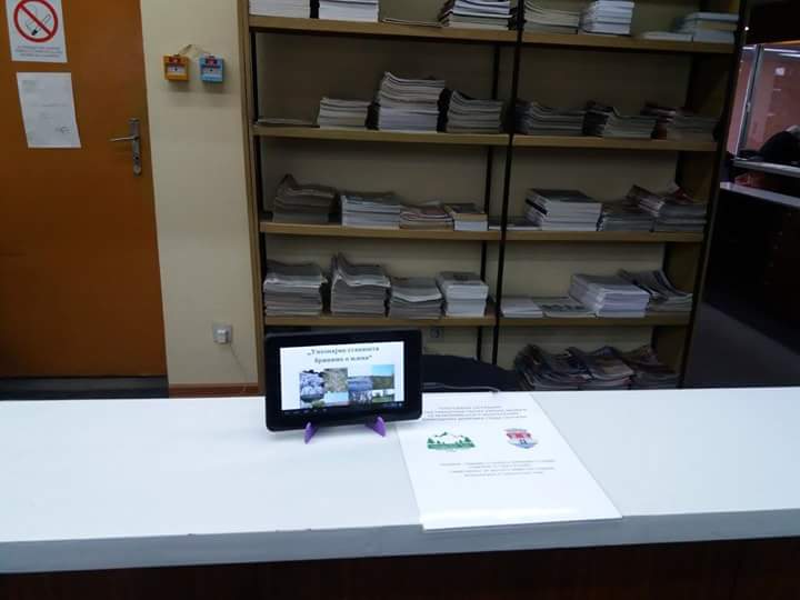 eko natura tim tablet u biblioteci
