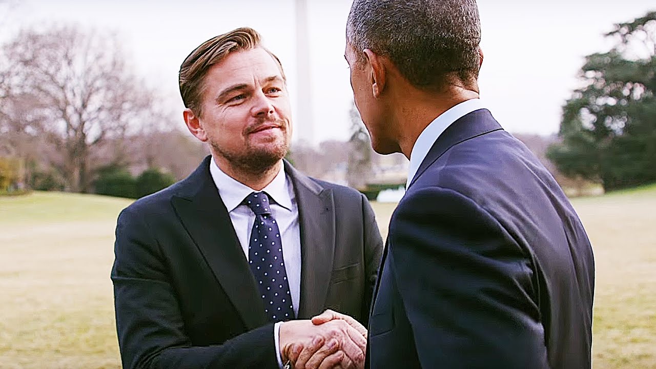 barak obama i leonardo dicaprio