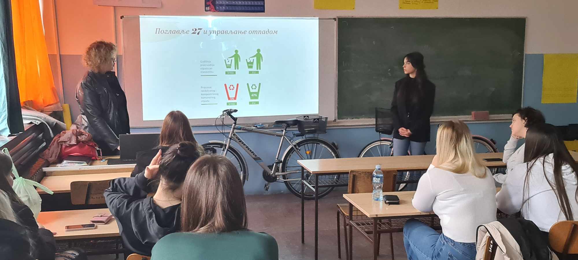 bicikli u prvom planu