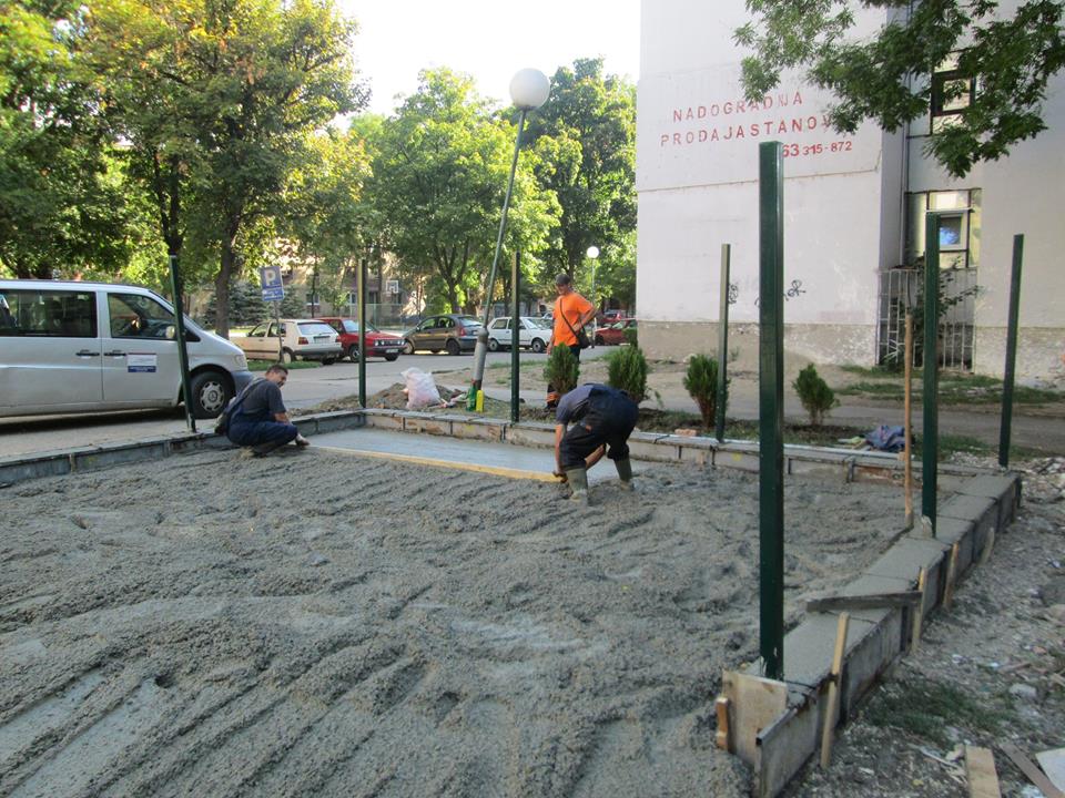 betoniranje na tesli
