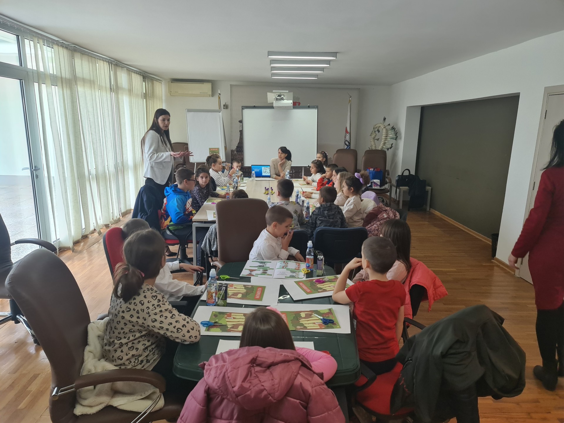 banjai na radionici sa decom