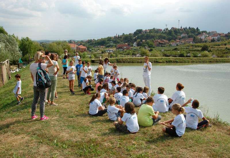 Na radionici su učestvovala deca od 7 i 8 godina