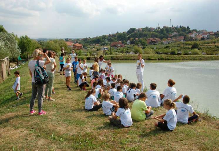 Na radionici su učestvovala deca od 7 i 8 godina