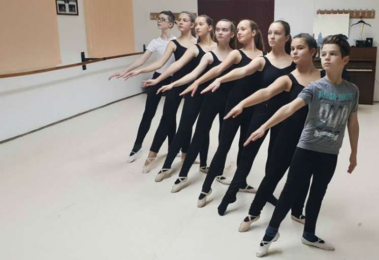 Polaznici Baletske &scaron;kole u Alibunaru