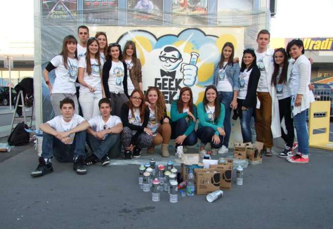 Detalj s projekta "2 Geek Weeks" održanog 2013 godine