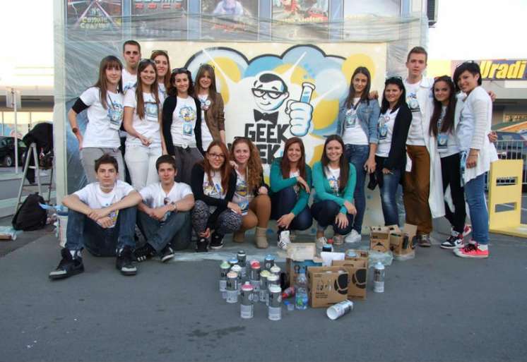 Detalj s projekta "2 Geek Weeks" održanog 2013 godine