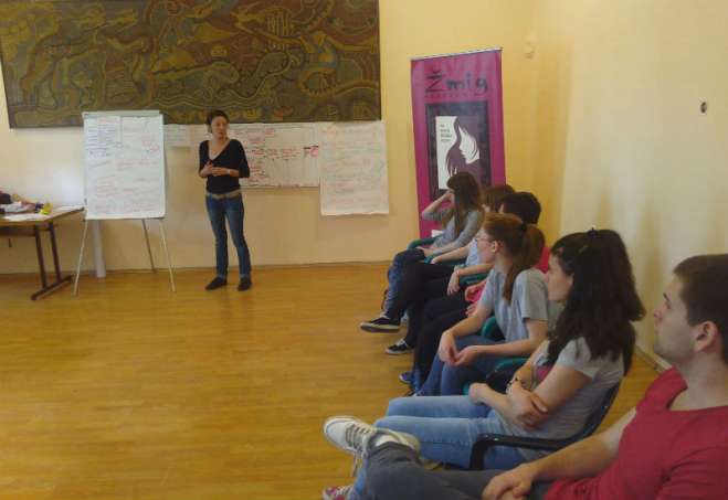 Radionici je prisustvovalo 15 mladih od 18 do 30 godina