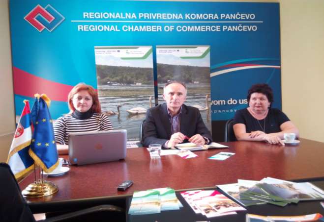 Na konferenciji su govorili Marko Ćulibrk, direktor RPK Južnobanatskog upravnog okruga, Delija Barbu, direktorka Asocijacije za promociju turizma i razvoj u Timišu i Ljiljana Konevski, predsednika Pokreta gorana i centra volontera Pančevo