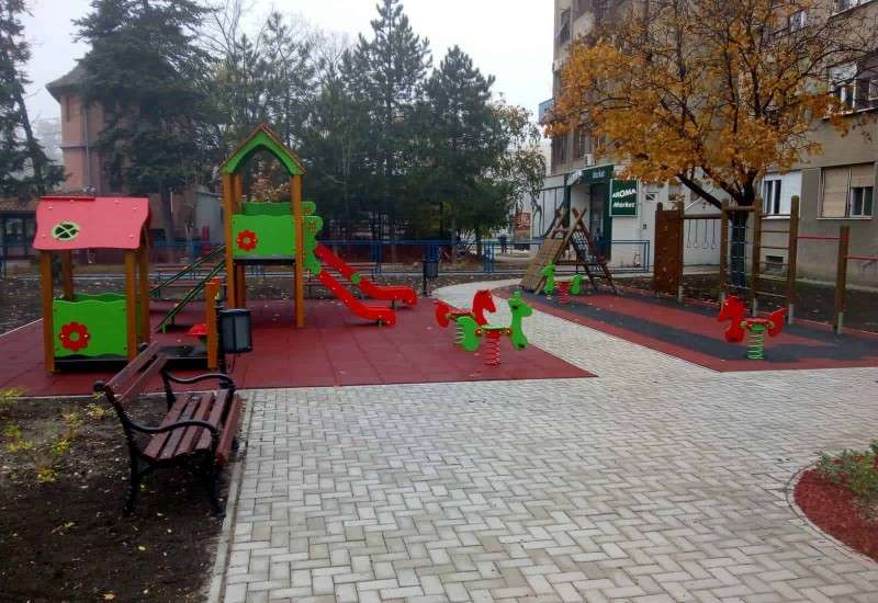 Novo igrali&scaron;te u naselju Solara u Pančevu