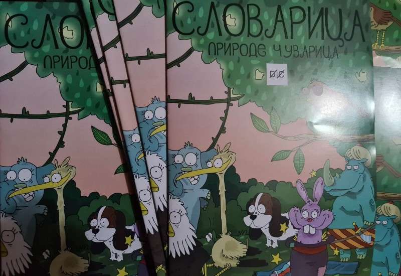 "Slovarica, prirode čuvarica" namenjena je deci od 6 do 9 godina