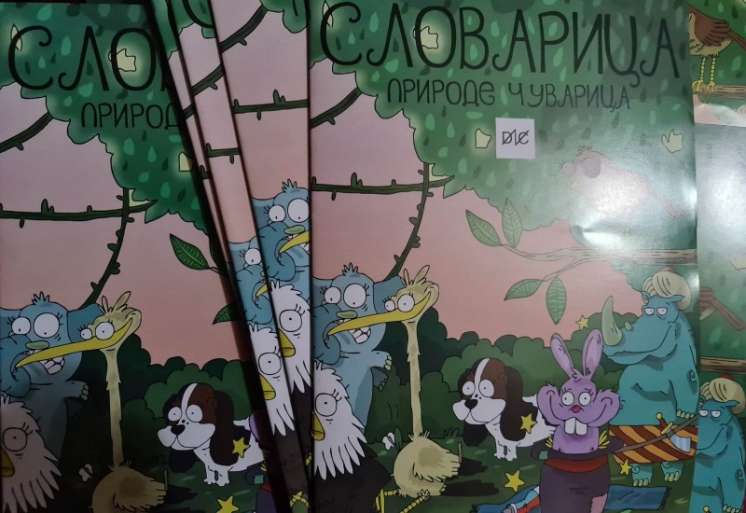 "Slovarica, prirode čuvarica" namenjena je deci od 6 do 9 godina