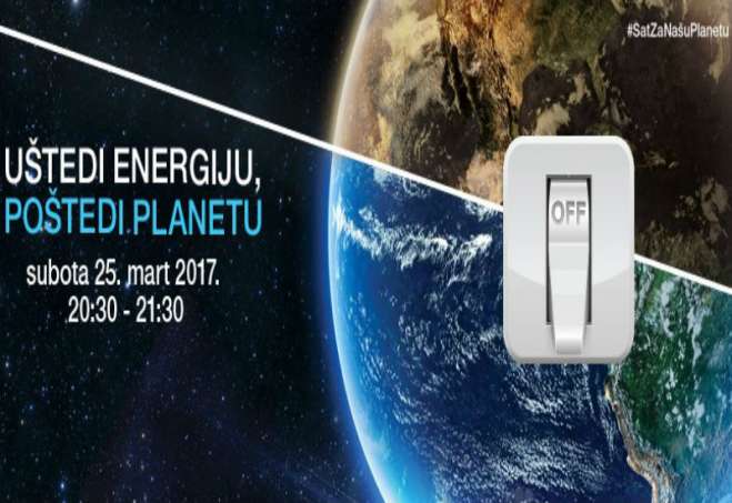 Pančevo u akciji “Sat za našu Planetu”