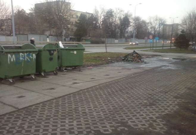 U Ulici Stevana Šupljikca u naselju Kotež u Pančevu sinoć je izgoreo još jedan veliki kontejner za odlaganje otpada