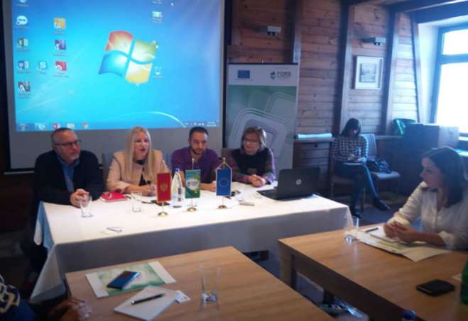 Detalj s otvaranja seminara 15. oktobra u Kolašinu u Crnoj Gori