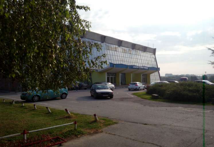 Ulaz u Halu sportova u Pančevu