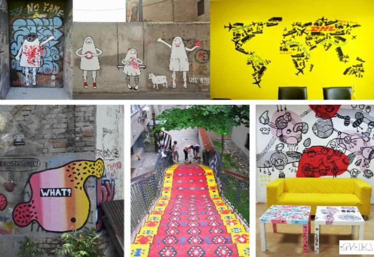 Studio &bdquo;Kri&scaron;ka&rdquo; je nezavisni dizajn studio, oformljen 2012. godine u Beogradu. Studio čine Tijana Tripković, dizajner enterijera i name&scaron;taja, i Barbara Dimić, ilustrator i grafički dizajner