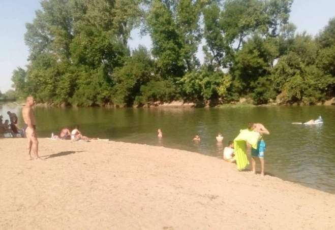 Plaža "Pesak" na Tamišu u Jabuci - pre nekoliko godina
