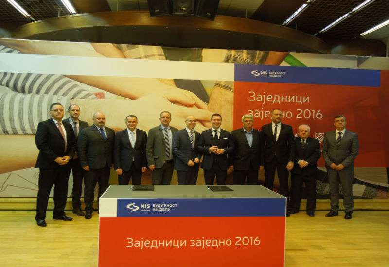 Sem Pančeva, Sporazum sa NIS-om potpisali su Novi Sad, Zrenjanin, Ni&scaron;, Kikinda, Kanjiža, Novi Bečej, Žiti&scaron;te, Srbobran i Čačak.