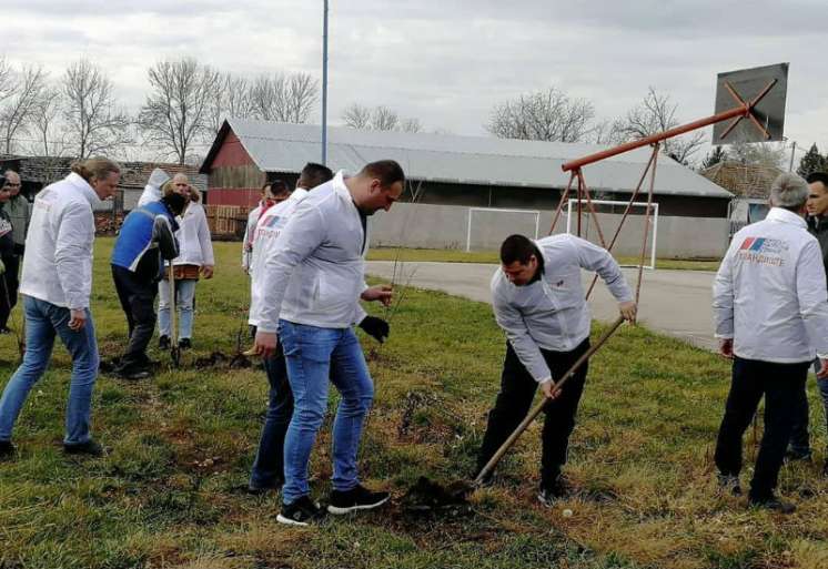 Banatski Sokolac - akcija sadnje drveća