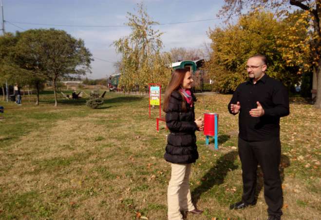 Akciji čišćenja Pančeva prisustvovali su gradski menadžer Pančeva Aleksandar Farkaš i direktorka korporativnih komunikacija SBB-a Jovana Lukić, koji su svečano otvorili i novi park na Tamiškom keju