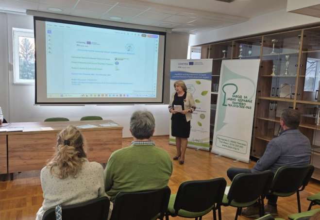 Na konferenciji za medije održanoj 17. decembra u Zavodu za javno zdravlje Pančevo govorila je dr Ljiljana Lazić, direktorka Zavoda za javno zdravlje Pančevo 