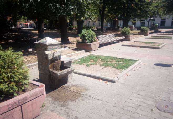 Javna česma u Gradskom parku u Pančevu
