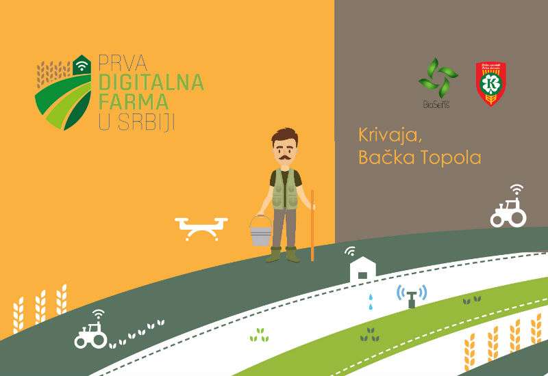 Digitalna farma je jedinstveni prostor na kojem se u pravom proizvodnom okruženju, na njivi, primenjuju najsavremenije tehnologije i mehanizacija