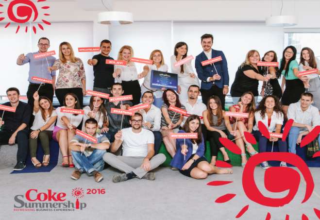 Coca-Cola Hellenic Srbija četvrti put za redom organizuje jedinstveniprogram prakse kojimladima pružapriliku za uspešan početak poslovne karijere kroz rad sa mentorima, edukaciju, treninge i upoznavanje funkcionisanja velikog poslovnog sistema