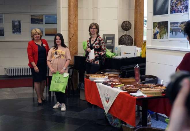 Sa otvaranja izložbe u Pančevu