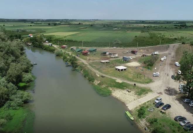 Izletište "Skela" u Jabuci na reci Tamiš