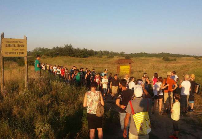Na pojedinim mestima Bojan Vojnov, koji je bio i vođa ove ture, skretao je pažnju na pojedine biljne i životinjske vrste, od kojih su neke svojstvene samo za ovo podneblje