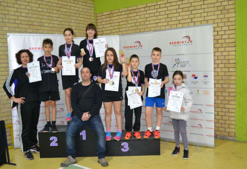Takmičari Badminton kluba &ldquo;Pančevo&rdquo; osvojili su sedam medalja na ovom kupu