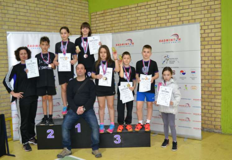 Takmičari Badminton kluba &ldquo;Pančevo&rdquo; osvojili su sedam medalja na ovom kupu