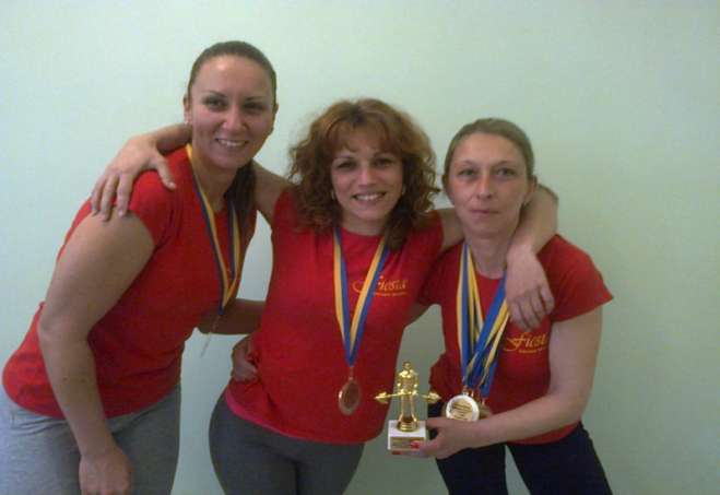 Na slici: Pančevke Danijela Simičić, Nataša Andrevski i Slađana Mitrović 
