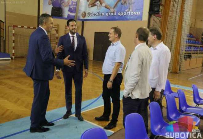 Vanja Udovičić u obilasku Subotice